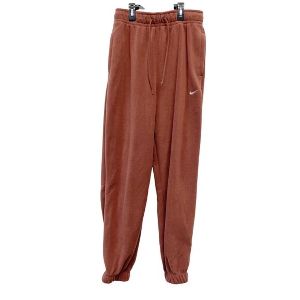 Nike‎ Women's Solo Swoosh Fleece Loose Fit Heavyweight Jogger Dark Pony Size XS